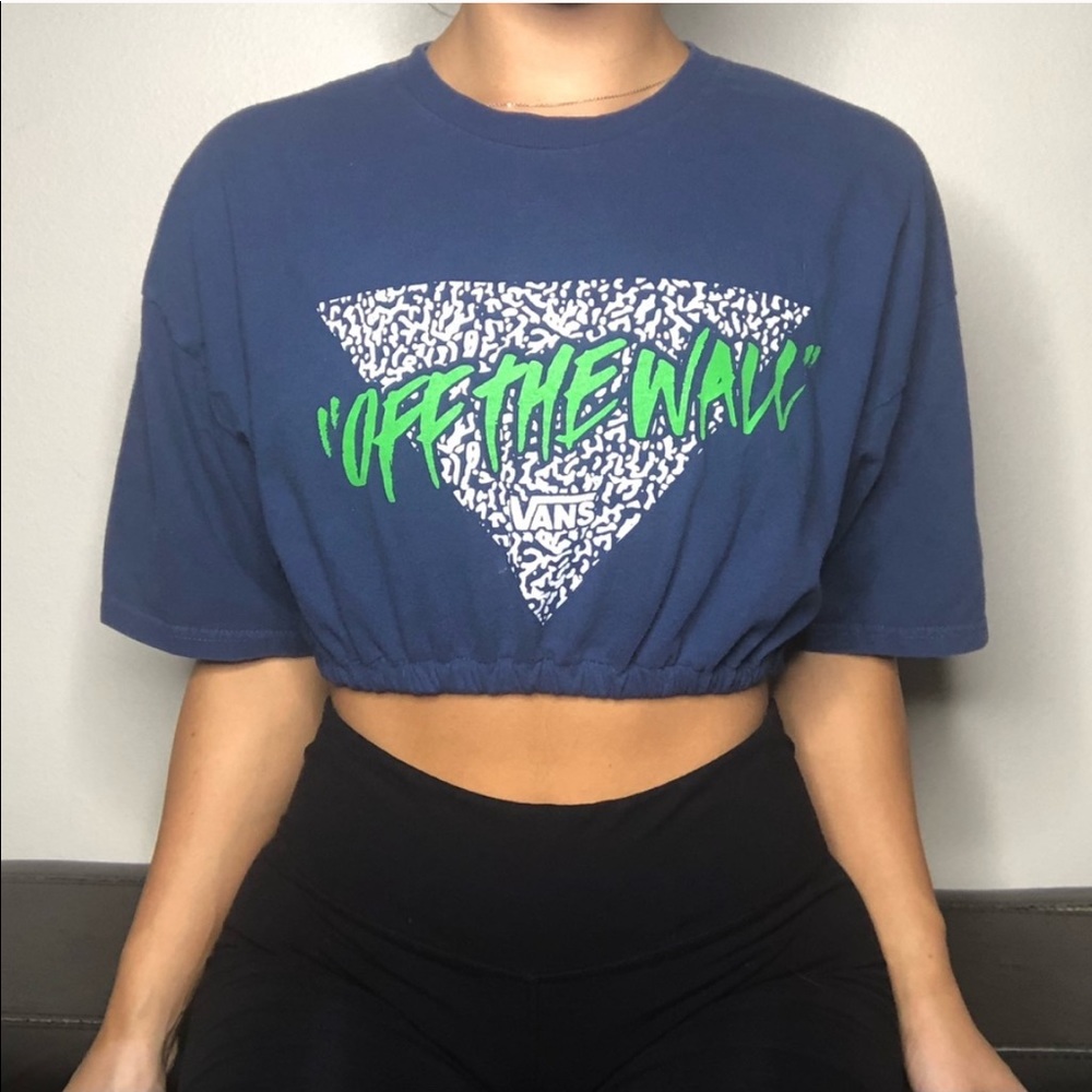 SOLD - VANS custom graphic t-shirt